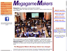 Tablet Screenshot of megagame-makers.org.uk